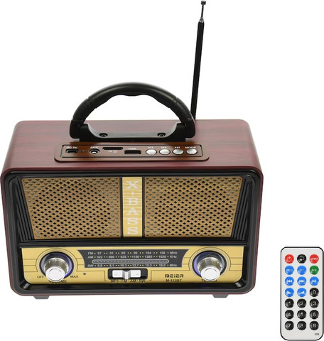 רדיו רטרו BLUETOOTH נטען מעוצב