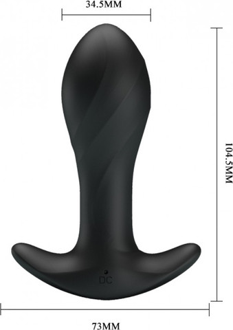 Anal Perfect Plug |   פלאג רוטט לגירוי נקודת ה־ P בעיצוב מדויק וחוויה אנאלית מושלמת