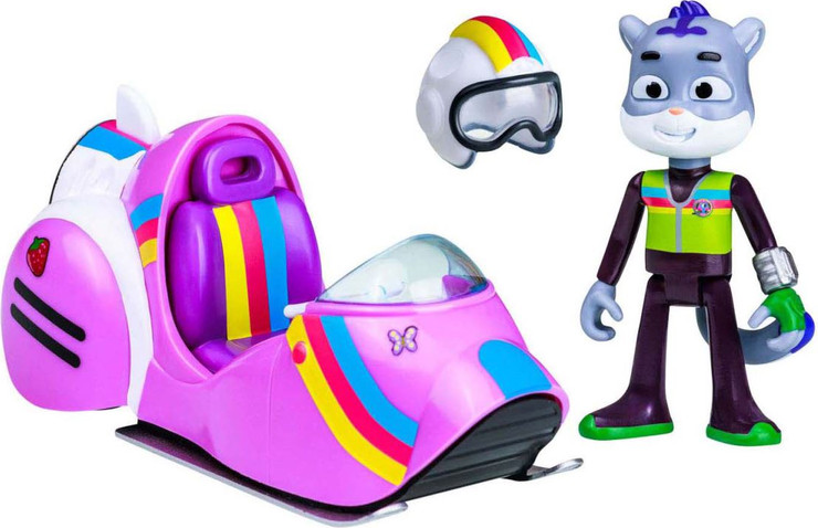 רכב שטח כולל דמות מסדרת חקירות חיתיות דגם Detective Kit & Sam Multi Terrain Motor בחירת דמות sam-snow