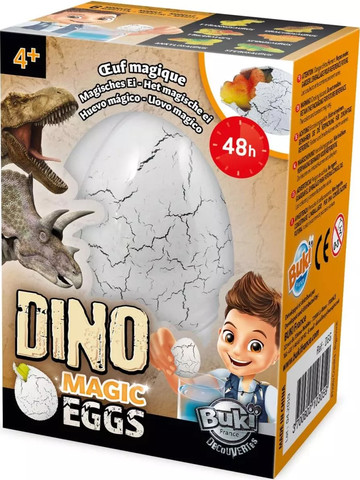 ביצת קסם עם דינוזאור דגם Magic Dino Egg