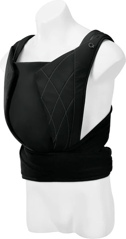 מנשא לתינוק ארגונומי מעוצב דגם Yema Tie צבע המנשא deep-black