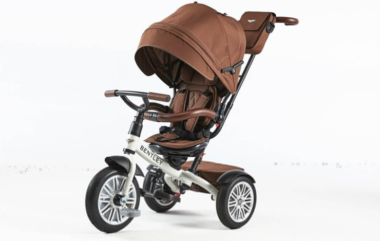 תלת אופן בנטלי 6 ב 1 במהדורה מיוחדת דגם Bentley Brown חום