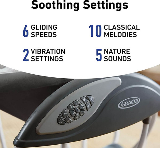 נדנדת תינוק יוקרתית 2ב1 דגם Swing Glider Elite