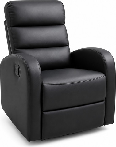 כורסת הנקה כוללת ריקליינר מסתובבת 360 דגם Comfort צבע שחור