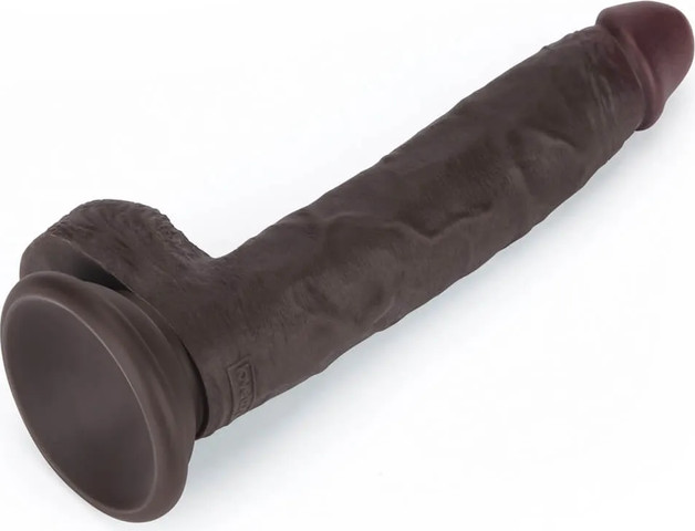דילדו ריאליסטי קומפקטי עם בסיס וואקום | Carlos