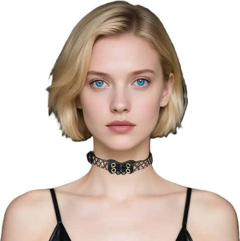 קולר צוואר מתכוונן עם פרפר | Butterfly Collar
