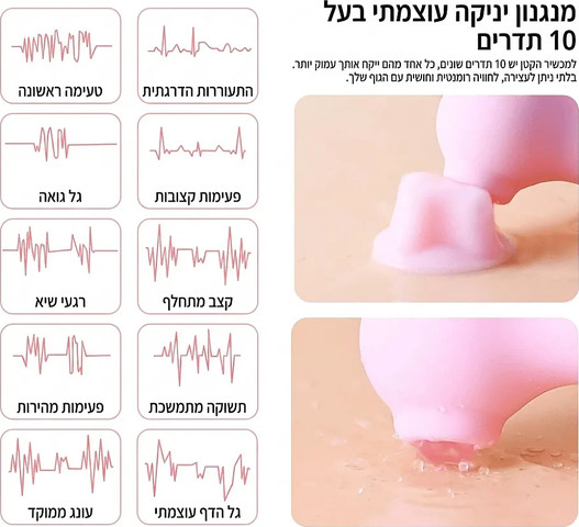 יונק דגדגן קטן לעונג מהיר וממוקד | Seahorse