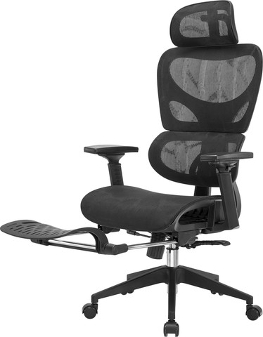 כסא מנהלים עם הדום נשלף וידיות מתכווננות דגם XP-20