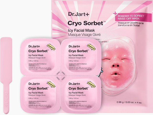 Cryo Sorbet Icy Facial Mask מסכת פנים מקררת במרקם סורבה