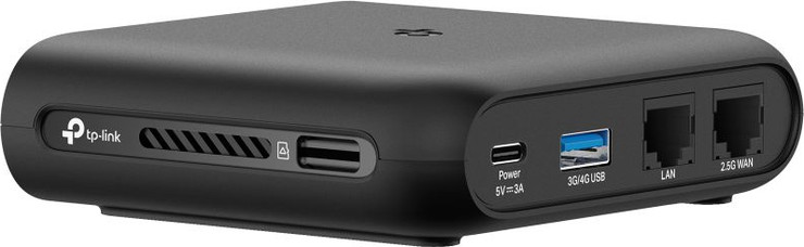 ראוטר נייד Wi-Fi 6 AX3000 עם חיבור 2.5G&amp;#44; תמיכת VPN וגיבוי סלולרי TP-Link TL-WR3002X