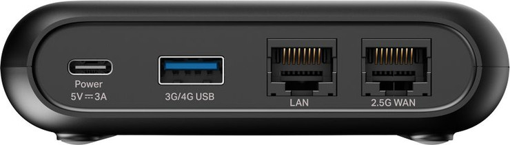 ראוטר נייד Wi-Fi 6 AX3000 עם חיבור 2.5G&amp;#44; תמיכת VPN וגיבוי סלולרי TP-Link TL-WR3002X