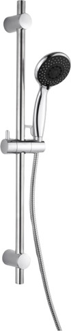 מערכת רחצה יוקרתית All-in-One למקלחת – כרום ניקל