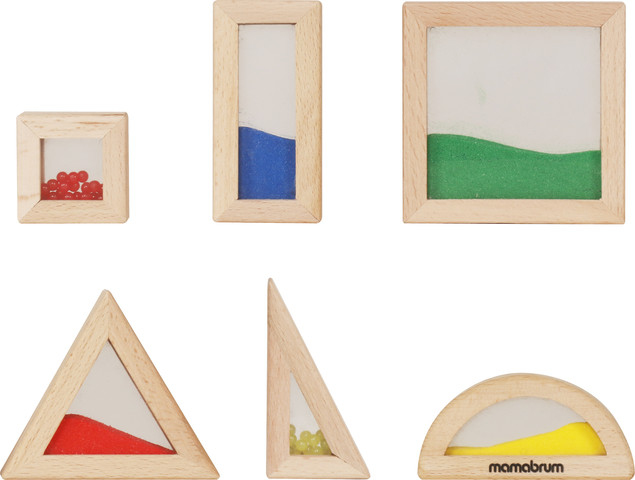 15 קוביות סנסוריות מעץ
