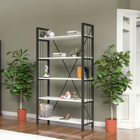 ספריה קלאסית דגם  אפטליה  EFTELYA ברוחב 70 ס"מ  מבית Twins Design  - לבן