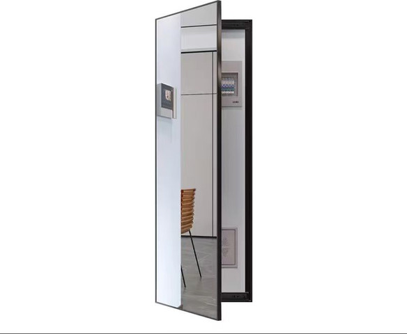 דלת מראה להסתרת ארון חשמל דגם מושי מבית Twins Design
