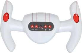 קרטינג מתקפל ממונע לילדים 12V עם שלט רחוק, אורות וצלילים - אדום