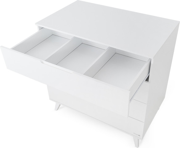 שידת אחסנה קלואי לבן קלאסי - Chloie™ Dresser Classic White 100 cm