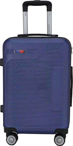 מזוודת טרולי Australian Adventurer בגודל 20 אינץ', ABS בצבע כחול נייבי