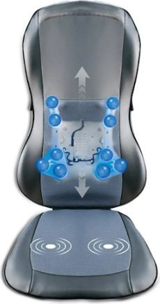 מושב עיסוי שיאצו 3D מתקדם MEDICS CARE מדיקס קר דגם MC-2316
