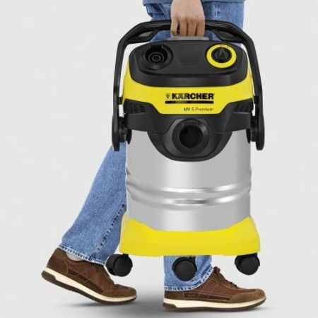 שואב אבק יבש/רטוב כולל מפוח מבית KARCHER קארשר דגם WD5 PREMIUM