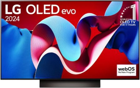 טלוויזיה חכמה "48 LG 4K OLED אל ג`י דגם OLED48C46LA