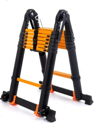 סולם פרימיום טלסקופי כפול 3.2 מטר – מותג TELESCOPIC