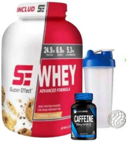 אבקת חלבון One Whey בטעם בלונדי+קפאין+שייקר