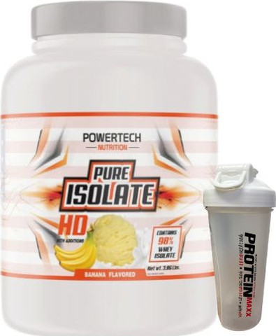 שייקר מתנה +Pure Isolate HD אבקת חלבון פיור איזולט פרימיום בננה