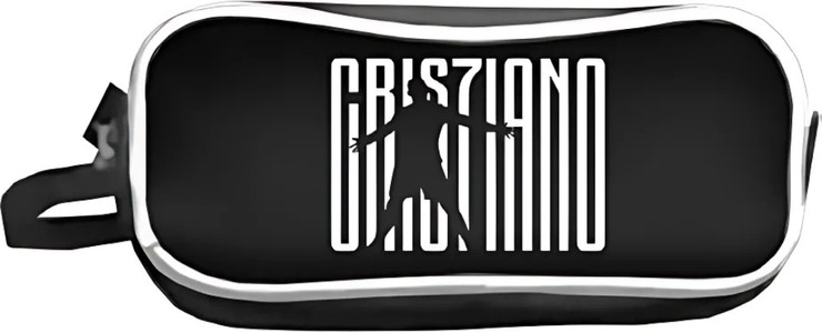 סט חזרה לבית ספר רונאלדו CRISTIANO - תיק גב חצי אורטופדי, קלמר שני תאים ובקבוק עם פקק חכם