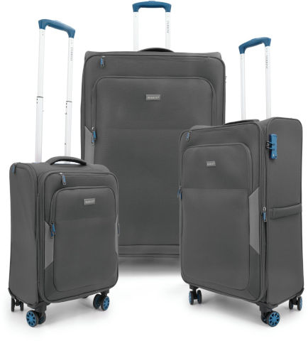 סט מזוודות בד איכותיות 20″ 26″ 30″ המותג הרשמי של חברת "אל-על" מבית FERRINI