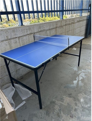 שולחן טניס מיני מתקפל למזוודה באורך 152 ס"מ
