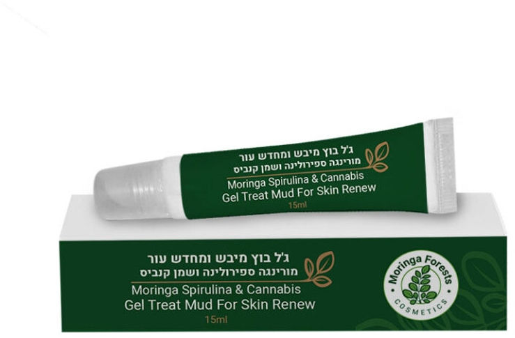 ג'ל בוץ מורינגה מייבש ומחדש עור - אקנה