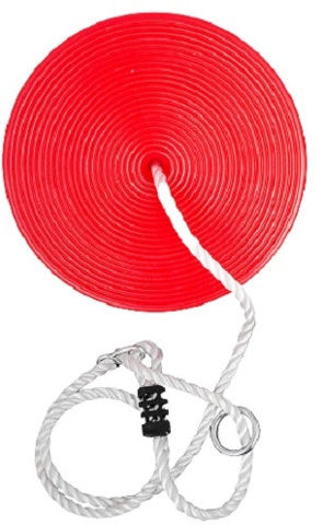 נדנדת דיסק חזקה הכוללת ציפוי נגד קרינה UV - אדום