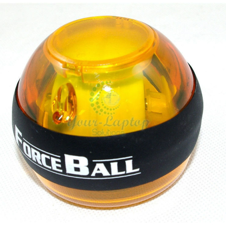 כדור כוח ג'ירו פאוורבול  POWERBALL FORCE BALL - צהוב