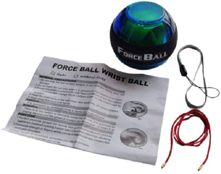 כדור כוח ג'ירו פאוורבול  POWERBALL FORCE BALL - צהוב