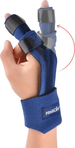 סד אצבע ארגונומי מתכוונן HailiCare® – תמיכה, קיבוע והקלה בכאב