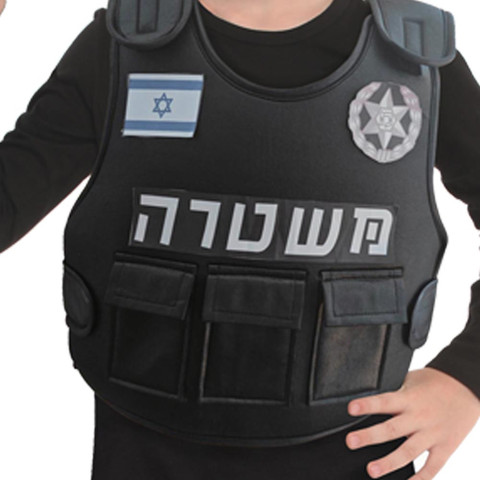 וסט שוטר לוחם ישראלי לילדים