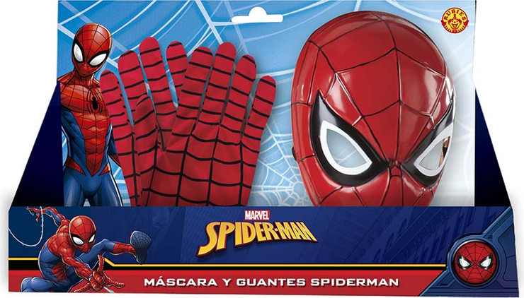סט מסכה וכפפות ספיידרמן לילדים – מבית Marvel 🕷️