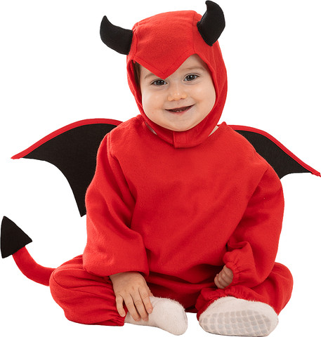 תחפושת שטן לתינוקות גיל 12-24 חודשיים