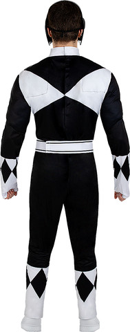תחפושת פוואר רנג'רס שחור  Black Power Ranger