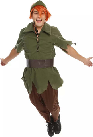 תחפושת פיטר פן לגבר