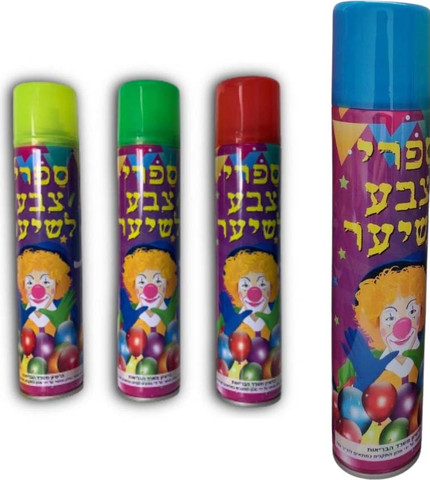 ספריי צבע לשיער