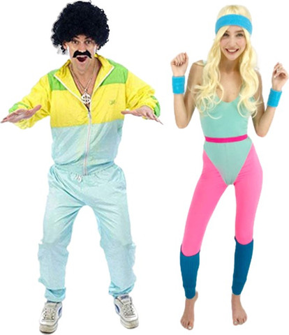 תחפושת זוגית שנות ה 80