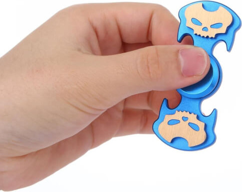 ספינר מתכת Fidget Spinner ספינר יוקרתי דגם skate