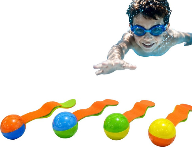 משחק צלילה כדורי משקולות לבריכה