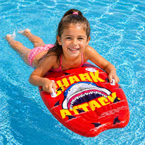 גלשן מתנפח כריש לילדים Shark Attack