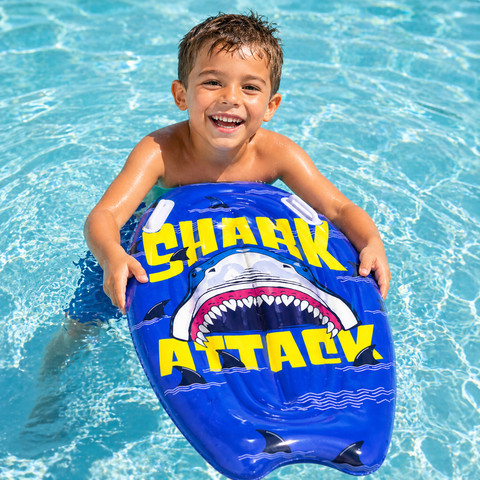 גלשן מתנפח כריש לילדים Shark Attack