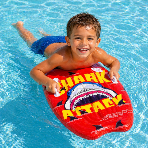 גלשן מתנפח כריש לילדים Shark Attack