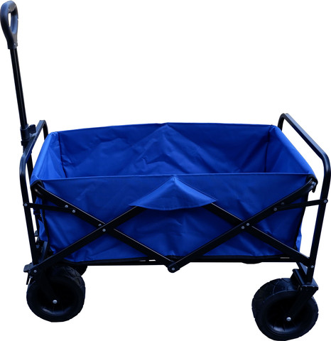 עגלת קמפינג כולל שולחן מתכת מתקפל דגם TrailMate