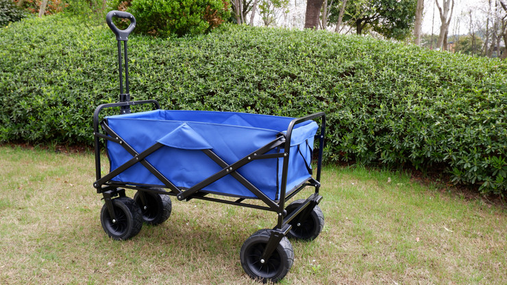 עגלת קמפינג כולל שולחן מתכת מתקפל דגם TrailMate
